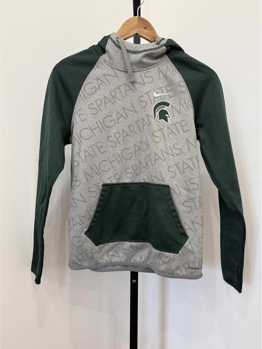Nike Michigan State Spartans Hoodie Sweatshirt XS